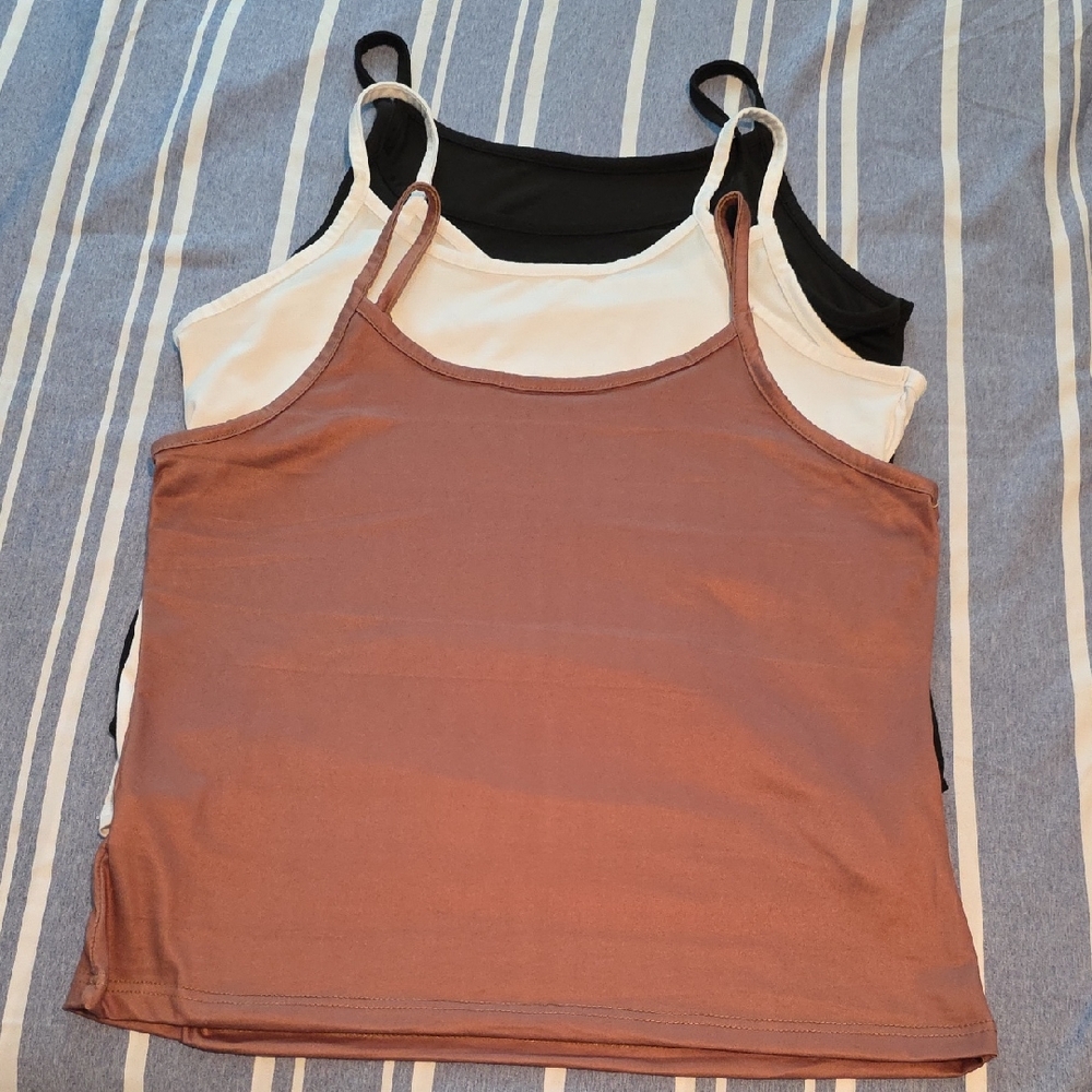 Three Camisole Set - Size Large NWOT